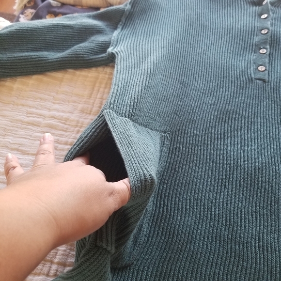 Free People Beach | Picnic Sweater Cover Up - Picture 3 of 8